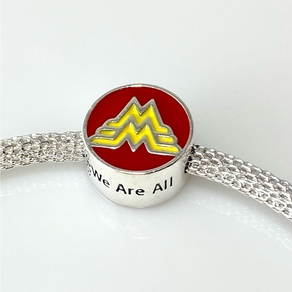 DC Wonder Woman "We Are All Wonder Women" With Enamel Charm - Picture 3 of 10